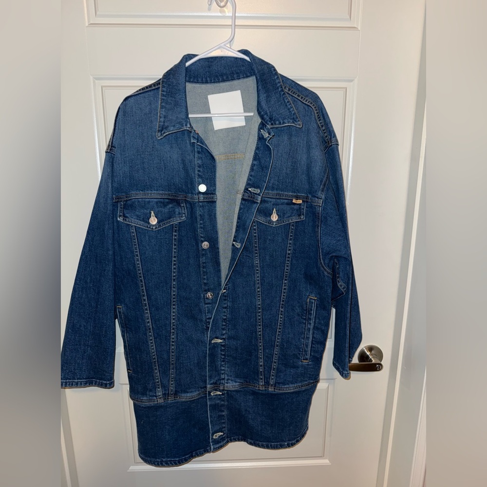 MOTHER Superior Blue Denim Jacket